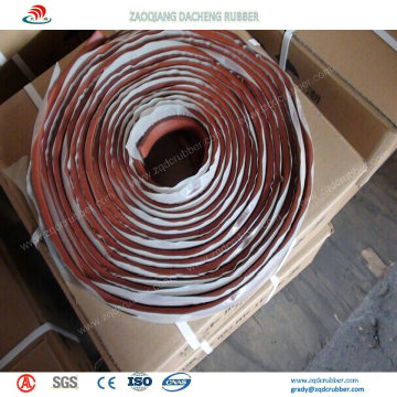 Red Vulcanized Swelling Rubber Waterstop Strip Widely Used in Construction
